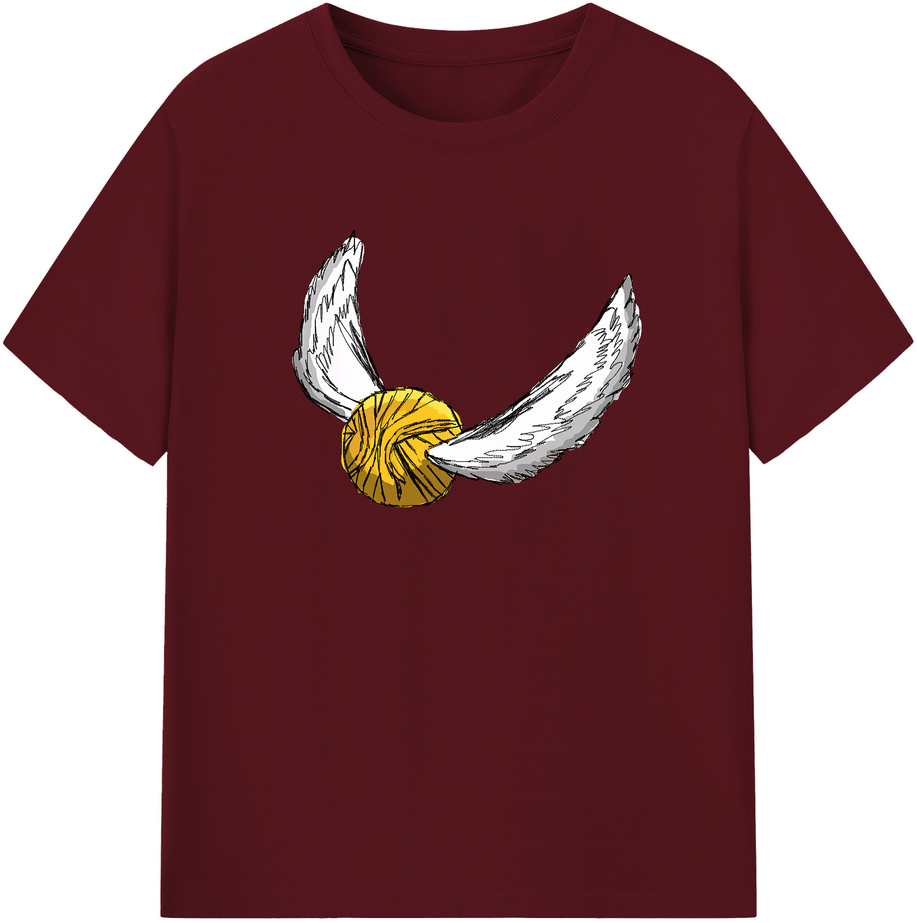 （画像用） Harry Potter ハリー・ポッターシリーズ 綿100％半袖Tシャツ（フロントプリント）